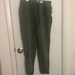NWT Anthropologie Xs green joggers